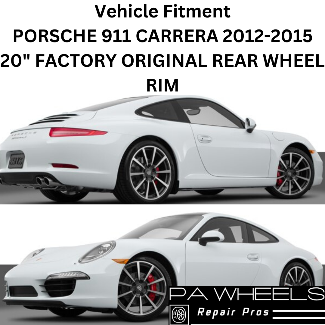 PORSCHE 911 CARRERA 2012-2016 20" FACTORY OEM REAR WHEEL RIM 67426 99136216631
