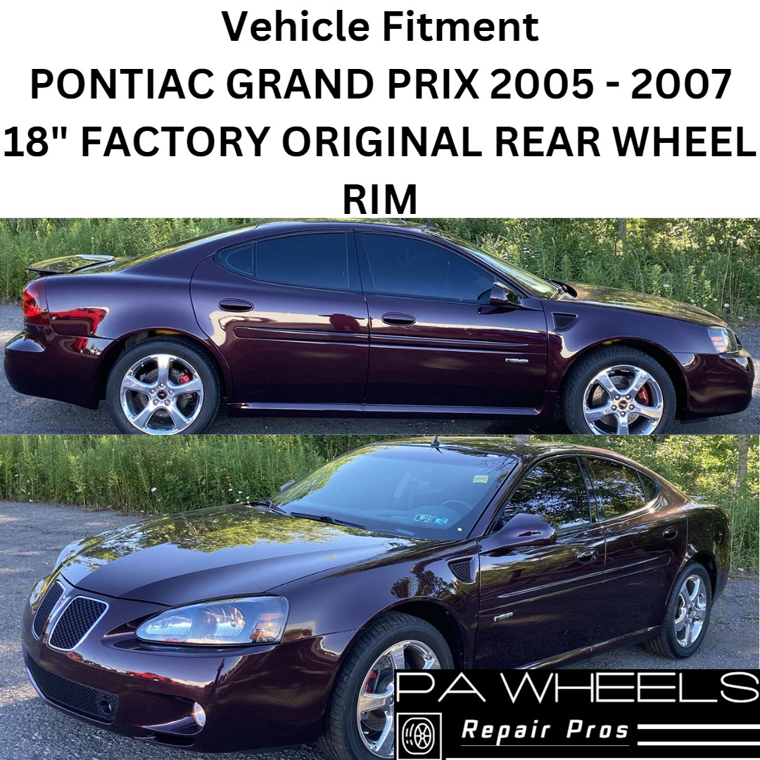 PONTIAC GRAND PRIX 2005-2007 18" FACTORY ORIGINAL REAR WHEEL RIM 6591 9595420