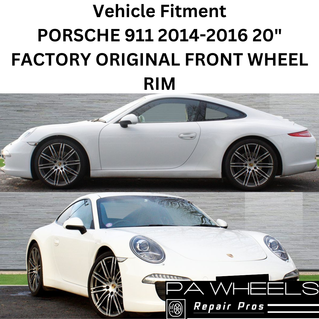 PORSCHE 911 2014-2016 20" FACTORY OEM FRONT WHEEL RIM 67459 99136216106