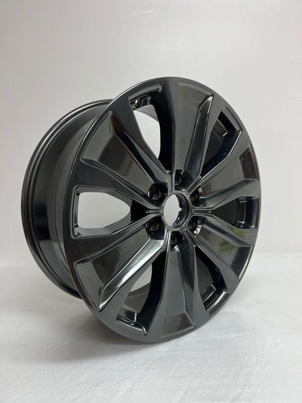 FORD F150 2018 2019 2020 20 INCH ALLOY RIM WHEEL FACTORY OEM 10173 JL341007FA; JL34-1007-FA   Manufacturer Part Number: JL34-1007-FA; JL341007FA; JL34-1007-F; JL341007F Hollander Number: 10173 Condition: Remanufactured to Original Factory Condition Finish: GLOSS BLACK Size: 20" x 8.5" Bolts: 6x135mm Offset: 44mm Position: UNIVERSAL