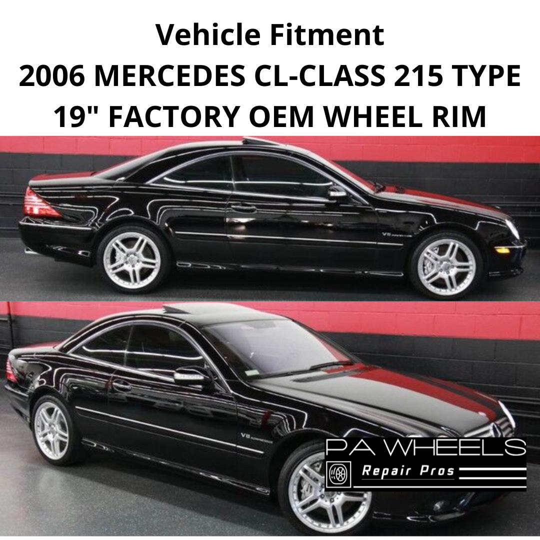 MERCEDES BENZ CL55 2006 19 INCH ALLOY RIM WHEEL FACTORY OEM REAR 85092 A2204001602