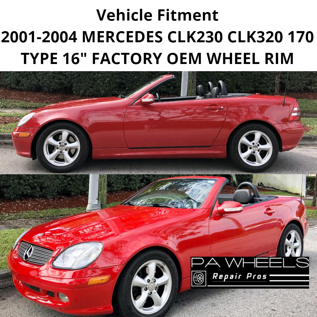 MERCEDES SLK230 SLK320 2001-2004 16" FACTORY ORIGINAL FRONT WHEEL RIM 65218