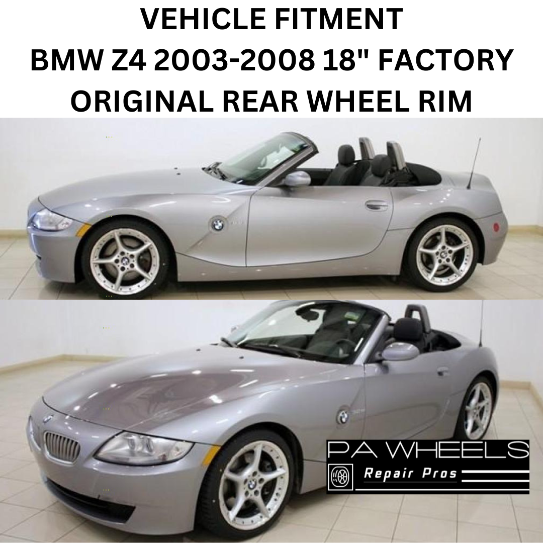 BMW Z4 2003-2008 18" FACTORY OEM REAR WHEEL RIM 59424 36116758195