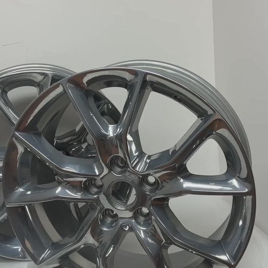 SET OF 4 JEEP GRAND CHEROKEE 2014 2015 2016 20 INCH ALLOY RIMS WHEELS FACTORY OEM 9138 1VH41AAAAC   Manufacturer Part Number: 1VH41AAAAC 1VH41DD5AD 1VH41TRMAD Hollander Number: 9138 Condition: Remanufactured to Original Factory Condition Finish: POLISHED Size: 20" x 8" Bolts: 5 x 127 mm Offset: 56.4 mm Position: UNIVERSAL