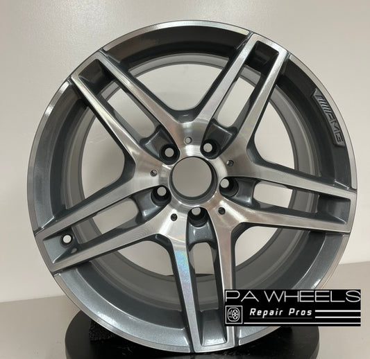 MERCEDES BENZ E-CLASS 2014 - 2016 18 INCH ALLOY FRONT AMG RIM WHEEL FACTORY OEM