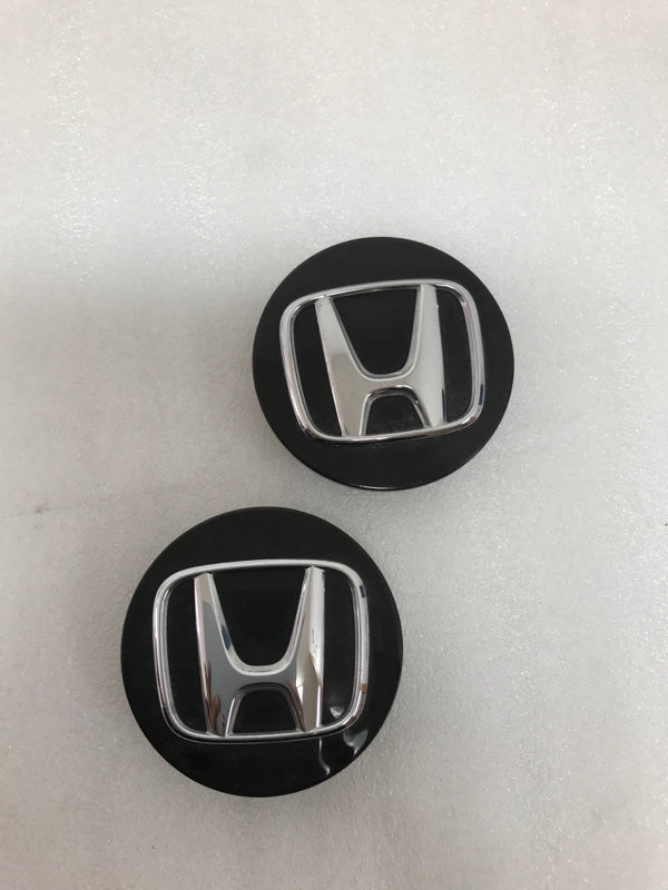 Set of 2 Honda Black Wheel Center Cap 44742 70MM 8bbba8fc